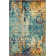 Dimonetta Washable Abstract Indoor Rug