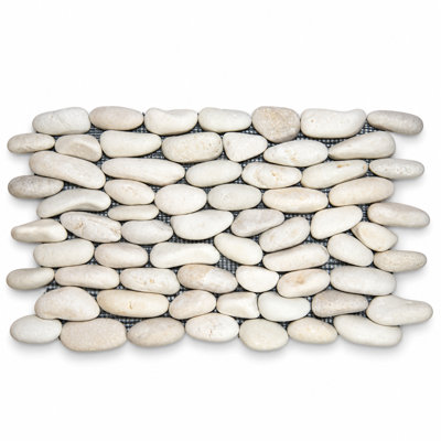 Carrelage mosaïque en pierre naturelle Rio 12 po x 12 po à usage intérieur seulement - 0,5 pi² Pi.
