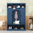 Hall Tree with Adjustable Shelves, Storage Bench and 7 Hooks-1363510056