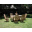 Pranav Outdoor 7 - Piece Teak Dining Set