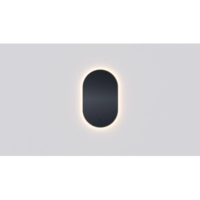 Aspasia  22x48 CAPSULE LED MIRROR - BK