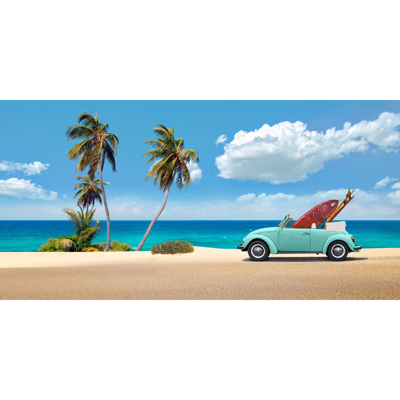 Surfers' Retreat - Wrapped Canvas Print, 50cm H x 100cm W x 4cm D