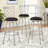 Lamoille Swivel Upholstered Adjustable Height Counter Stool with Metal Frame-64081422-19188788