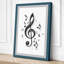 Rising Notes Modern 1 Piece Wrapped Canvas Wall Art-1237629563-1237629826