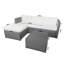 Rattan Garden Sofa Set With Glass Top Coffee Table-1664919317-1676288110