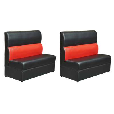 Banc rembourré en similicuir
