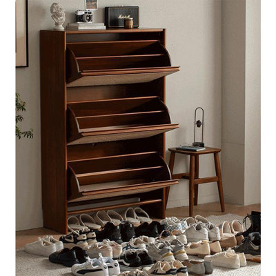 Multi-Layer Multi-Functional Shoe Storage Cabinet