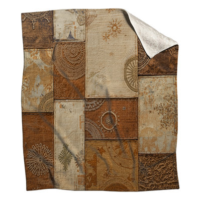 Patchwork Fabric Pattern Blankets