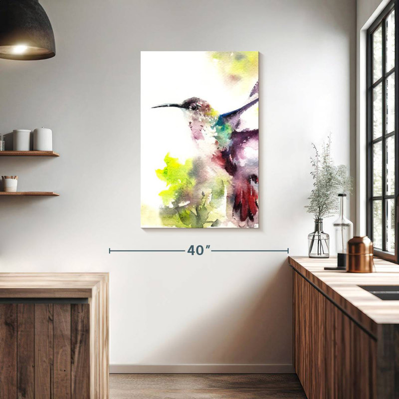 Brampt Hummingbird Hues, 39" H x 26" W