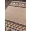 Tapis ivoire / brun tissé à plat à la main Alberta-467494534