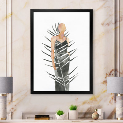 Botanical Fantasy Female Portrait II " Botanical Fantasy Female Portrait II "