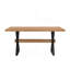 Table de salle à manger Shaun 63 "avec pieds en forme de X-1156947359