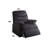 Arcadia Black Woven Fabric Motion Recliner-1413662089
