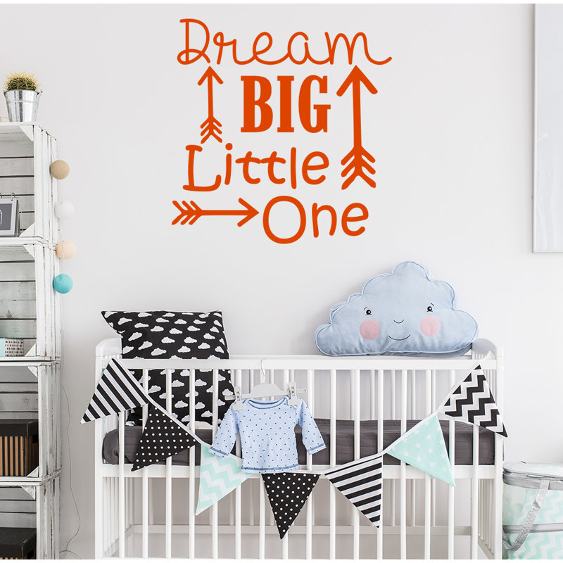 Décalcomanie murale big little rêve Baumeister, Orange