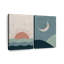 Boho Sunrise And Sunset II Multi Piece Canvas Print-92787786