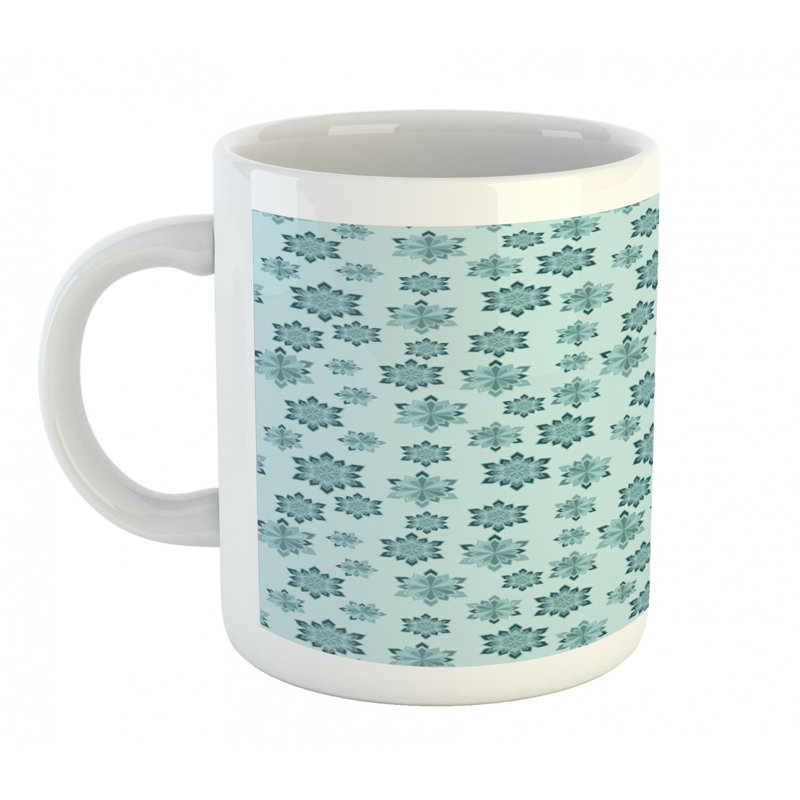 Grande tasse à café flocons