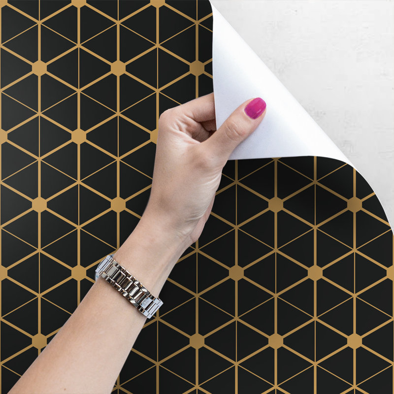 Abhi 2.5m x 2.5m Matte Peel & Stick Mural, 250 x 250cm