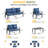 7-Person Sofa Seating Group With Coffee Table-112096735