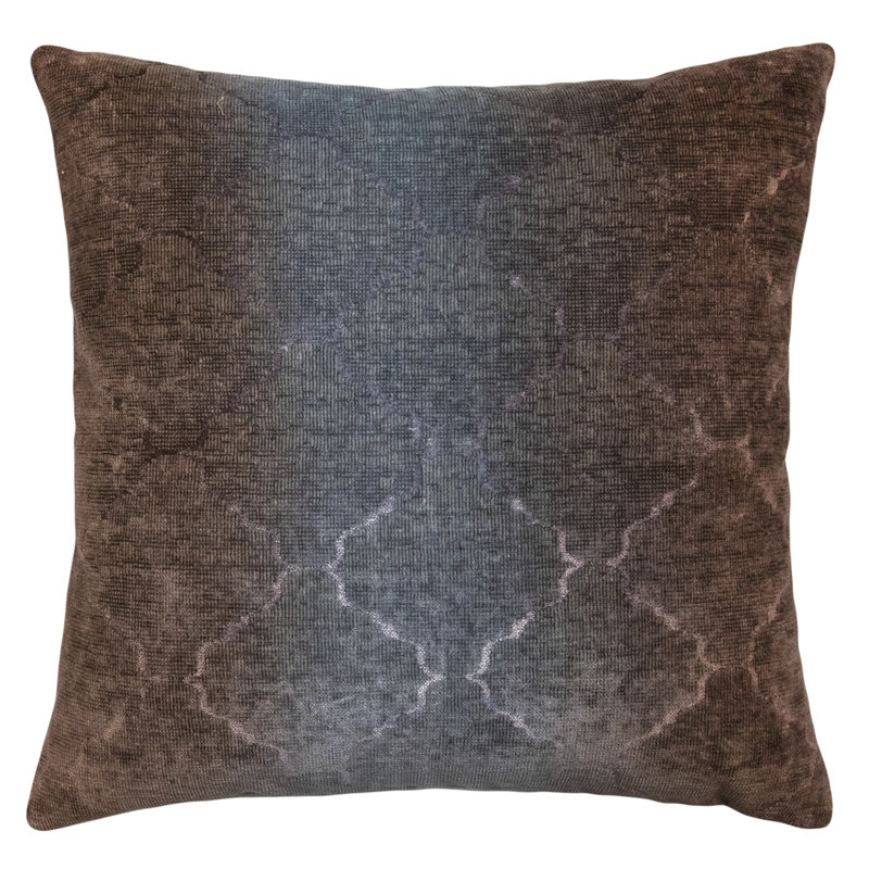 Medallion Square Woven Jacquard Pillow, Agave, 30"H x 30"W