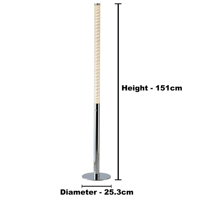 Altina 150cm LED Column Floor Lamp