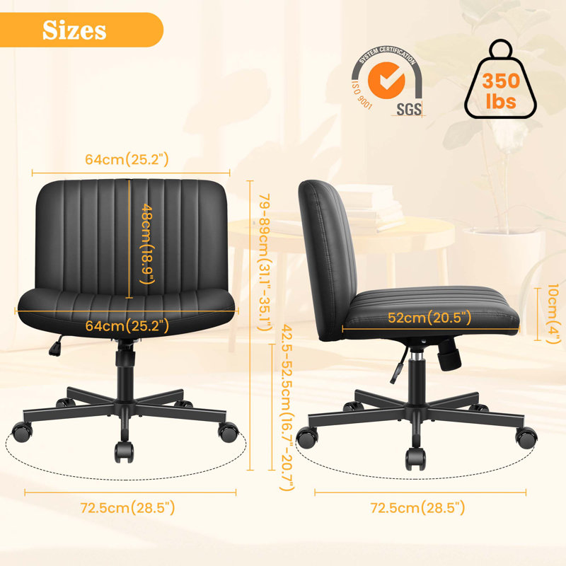 Executive chair with flip-up armrests