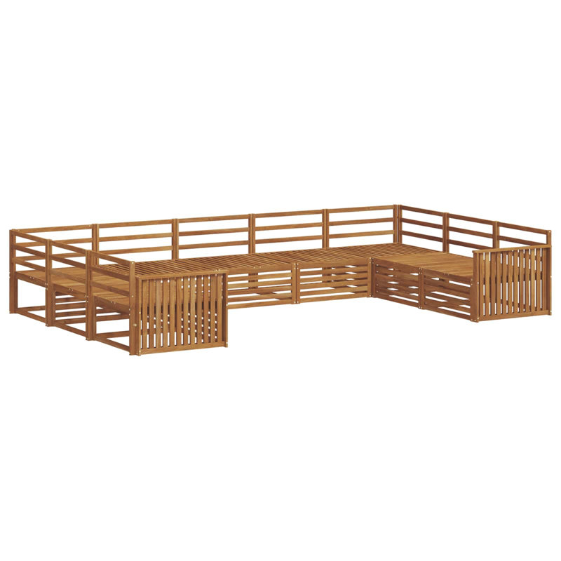 404cm Wide Patio Sectional Set