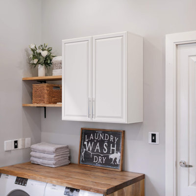 30"W Wall Cabinets with Adjustable Shelves