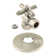 Comp Quarter Turn Angle Stop Valve with Flange
