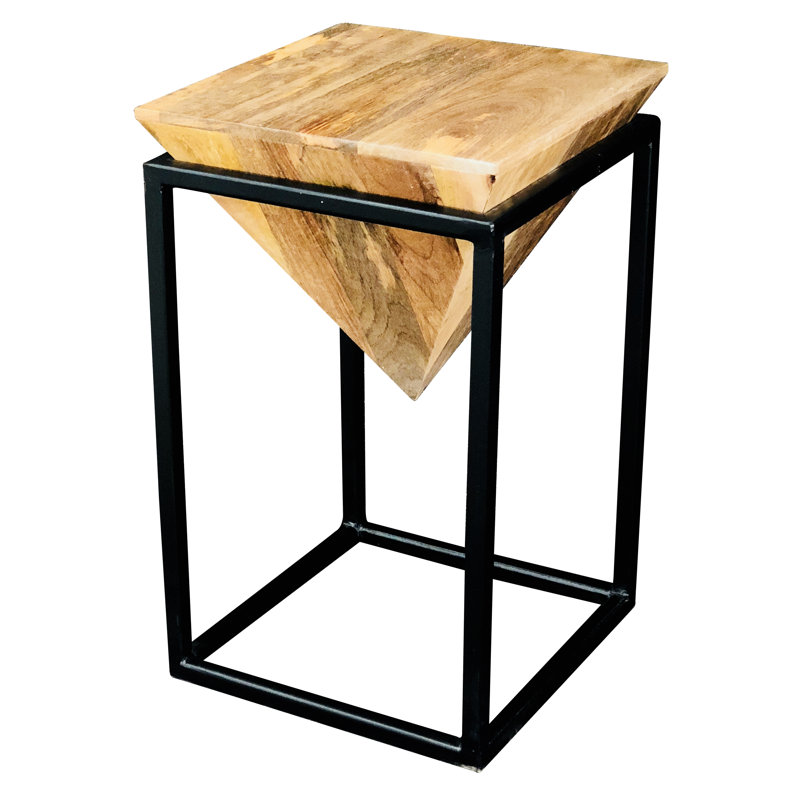Carson Pedestal End Table