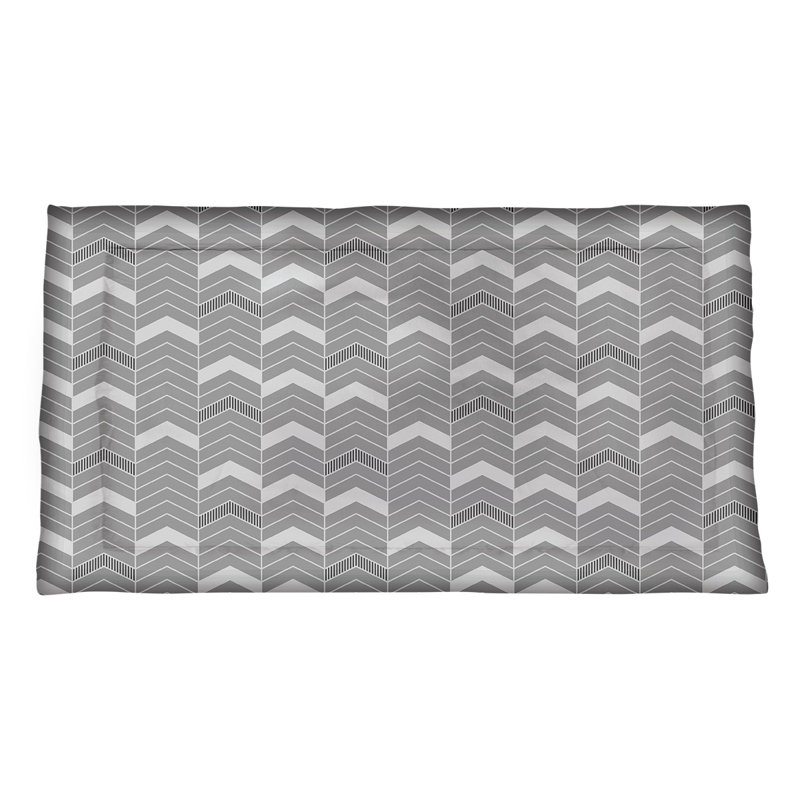 Taie décorative Rhonda, Très grand, Microfibre, Noir