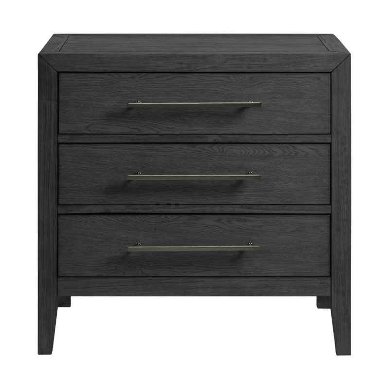 Table de chevet Brentson, Noir