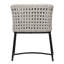 Fermin Iron and Rope Outdoor Dining Chair