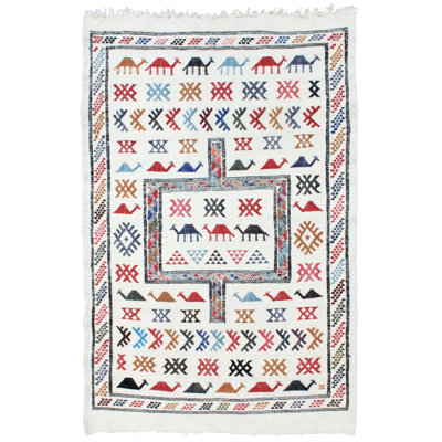 One-of-a-Kind Rectangle 3'3" X 5' Area Rug