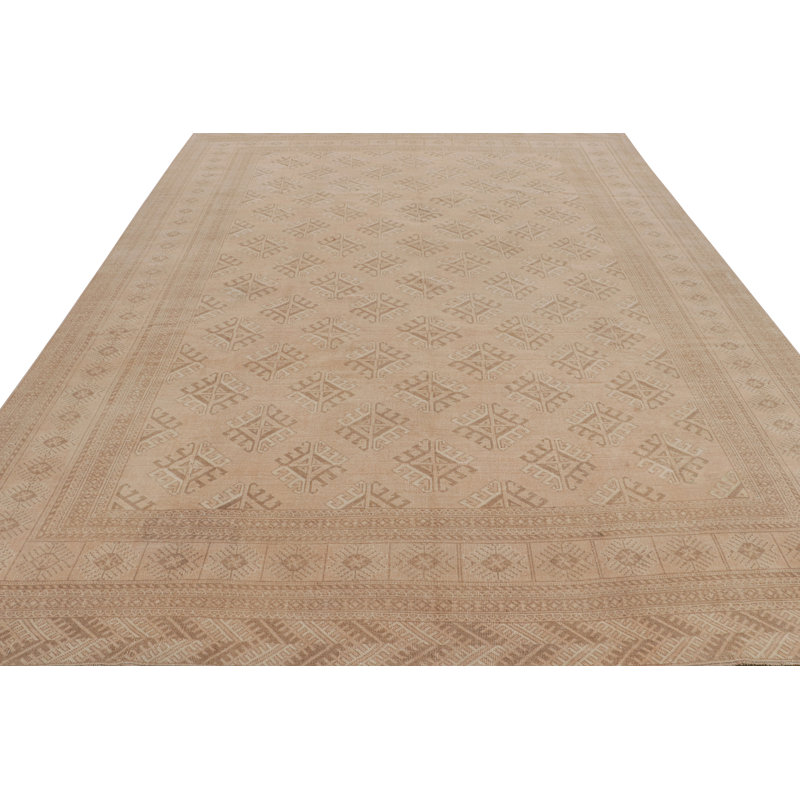 One-of-a-Kind Rectangle 9'6" X 13' Hand Knotted Area Rug