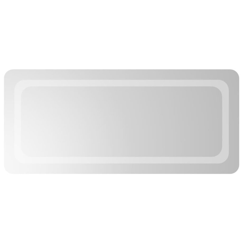 Flat Wall Mirror, 90 cm H x 40 cm W