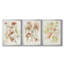 «Abstracting Flowers I», ensemble de 3 peintures sur toile encadrées-1771802720-1771802721