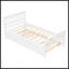Lit simple avec lit gigogne
