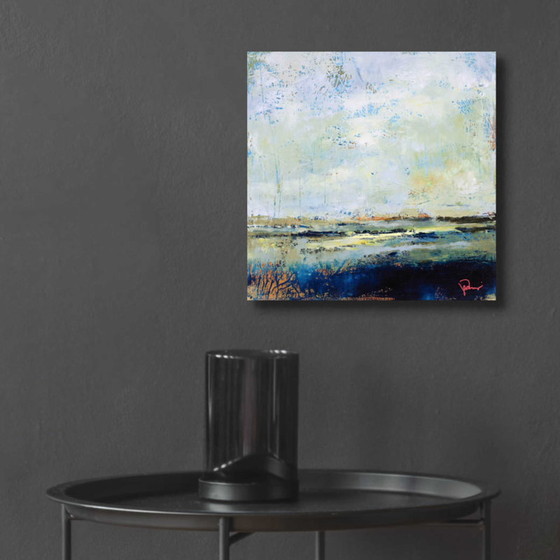 «Low Tide» par Patrick Dennis, H 12 po x l 12 po x P 0,13 po