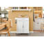 Penn Solid Wood Top Kitchen Cart