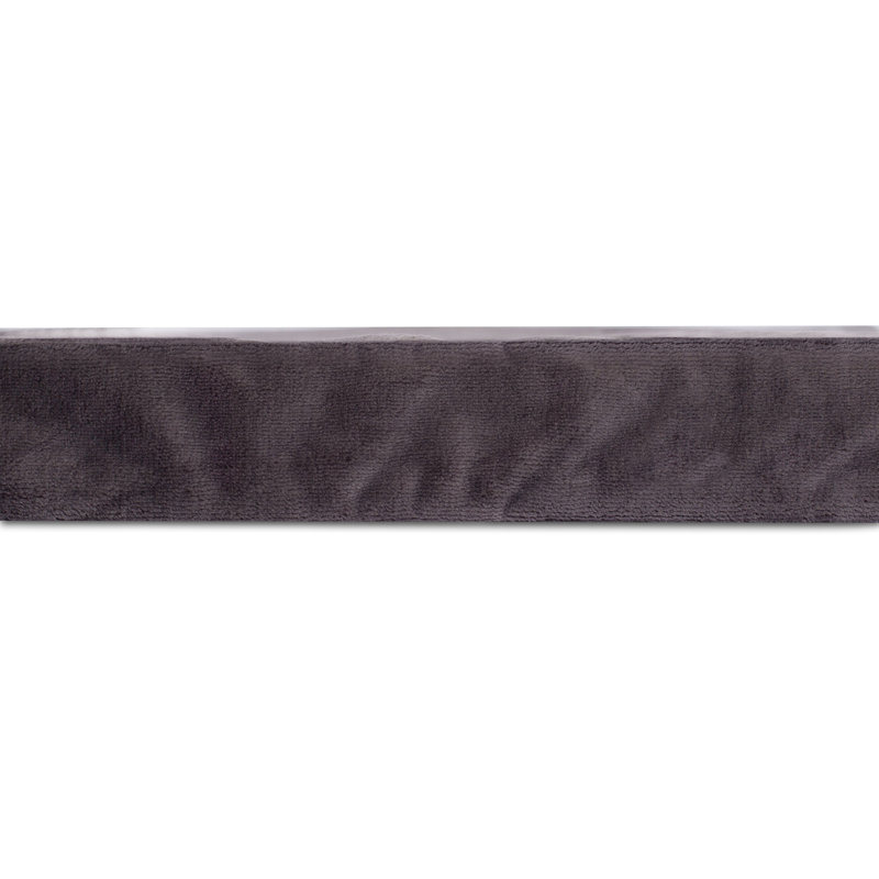 Coussin de lit pour chien ultra doux, Gris, Petit (l 22 po x P 16 po x H 2 po)