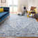 Attalia Oriental Handmade Tufted Navy/Light Gray Area Rug