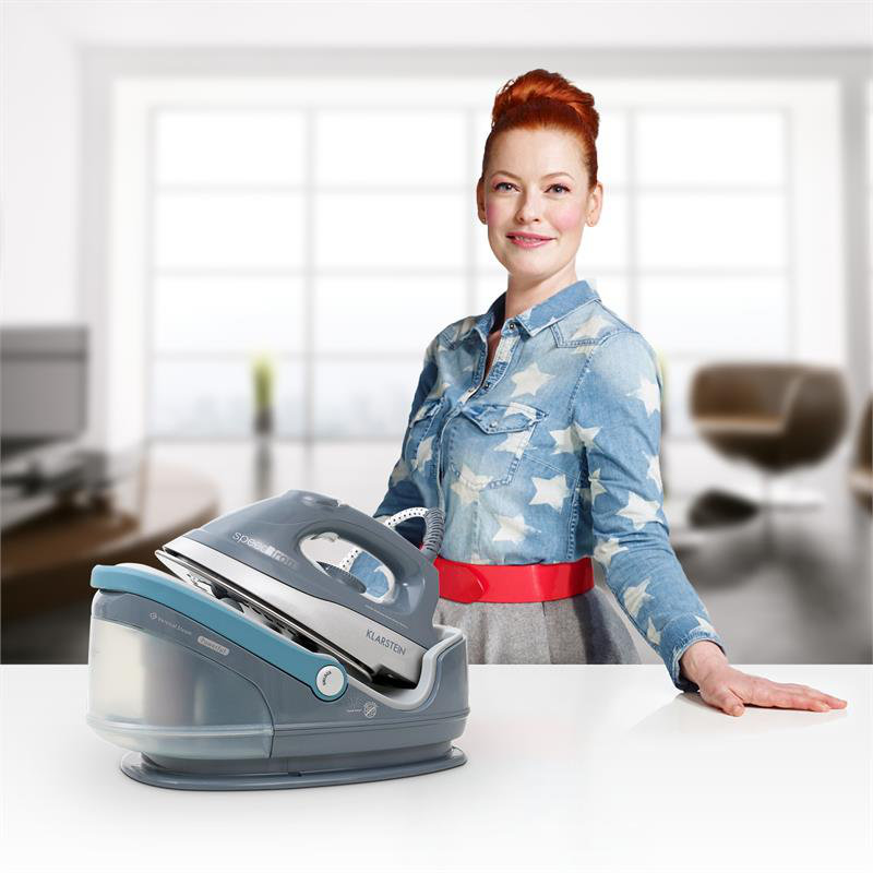 Klarstein 2400W Garment Steamer, Grey