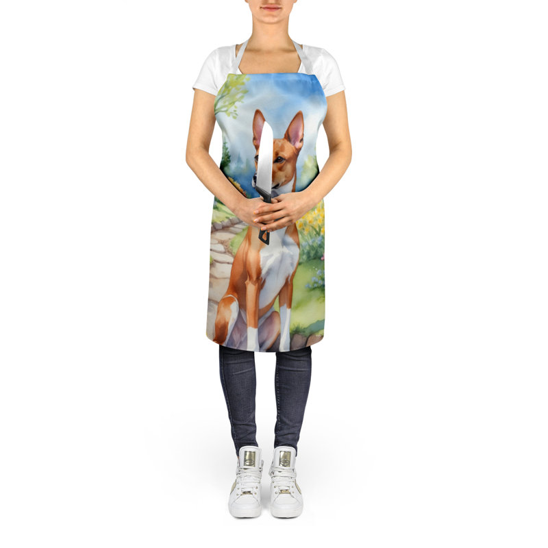 Tablier de jardin Basenji Spring