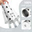 Gobelet 30 oz avec couvercle et poignée Gobelets isothermes en acier inoxydable Bouteille d'eau mignonne avec rabat (chat)