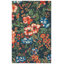 Tapis floral en coton touffeté à la main Jardin Bleu