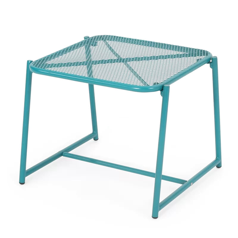 TABLE D'APPOINT H 15,5 po ELBA, Sarcelle