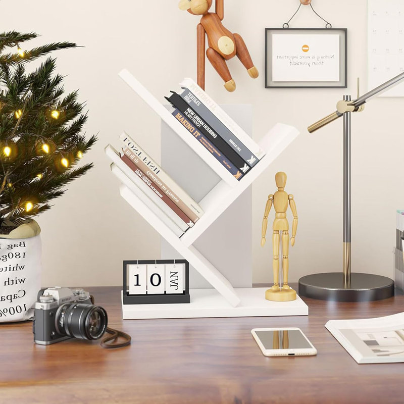 Mini Desktop Bookshelf