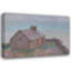 "La maison des douanes à Varengeville" par Claude Monet - Toile tendue avec châssis-1322538998