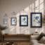 Winged Horse Rising Minimalist - Framed Print-622695088-622695089