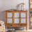 Retro Solid Wood Accent Cabinets